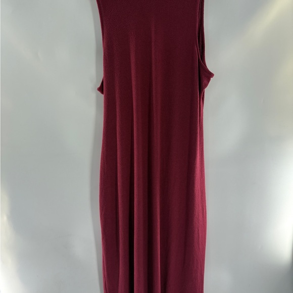 Ava & Viv Sleeveless Midi Dress in Rich Pink - Picture 5 of 8
